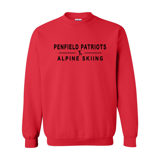 Alpine Skiing Unisex Crewneck Sweatshirt