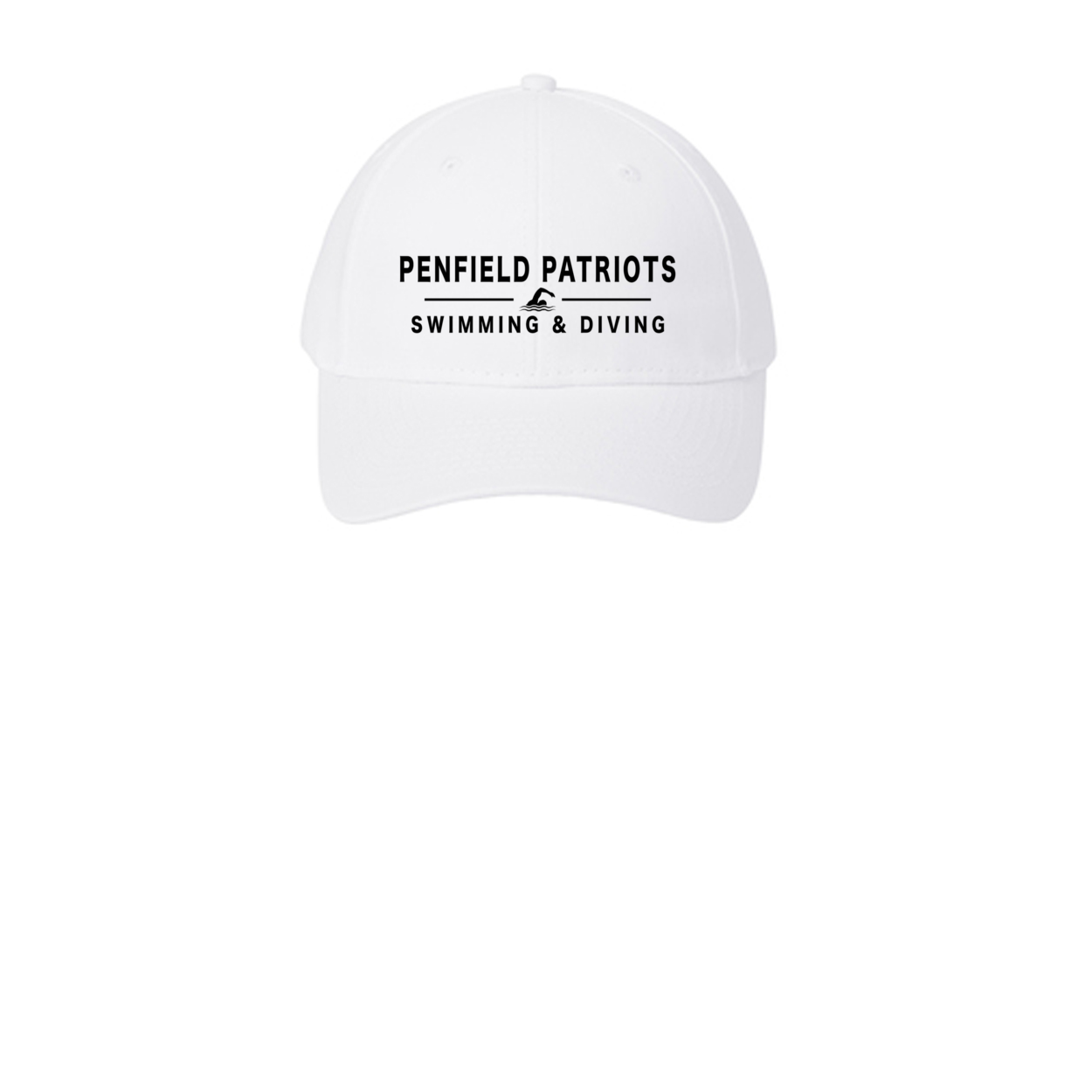 Swim and Dive Six-Panel Twill Cap