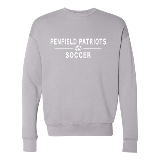 Soccer Unisex Drop Shoulder Crewneck Sweatshirt