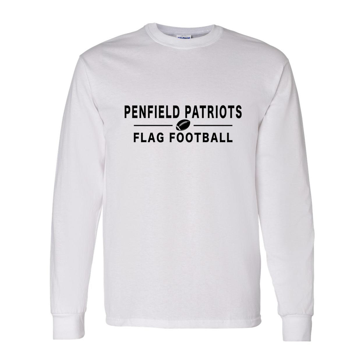 Flag Football Unisex Long Sleeve T-Shirt