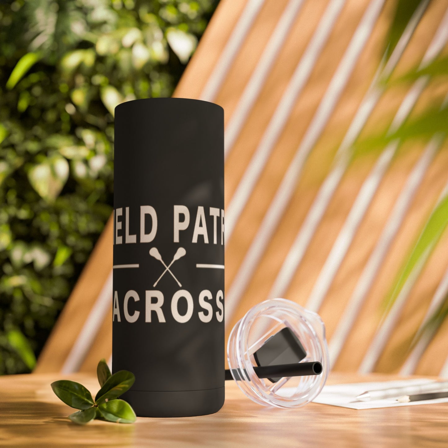 Lacrosse Skinny Matte Tumbler, 20oz