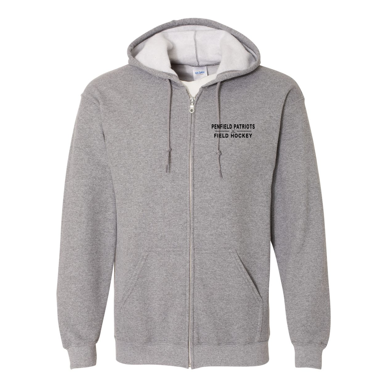Field Hockey Unisex Full-Zip Sweatshirt
