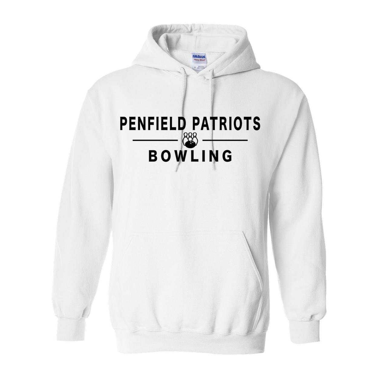 Bowling Unisex Hooded Sweatshirt