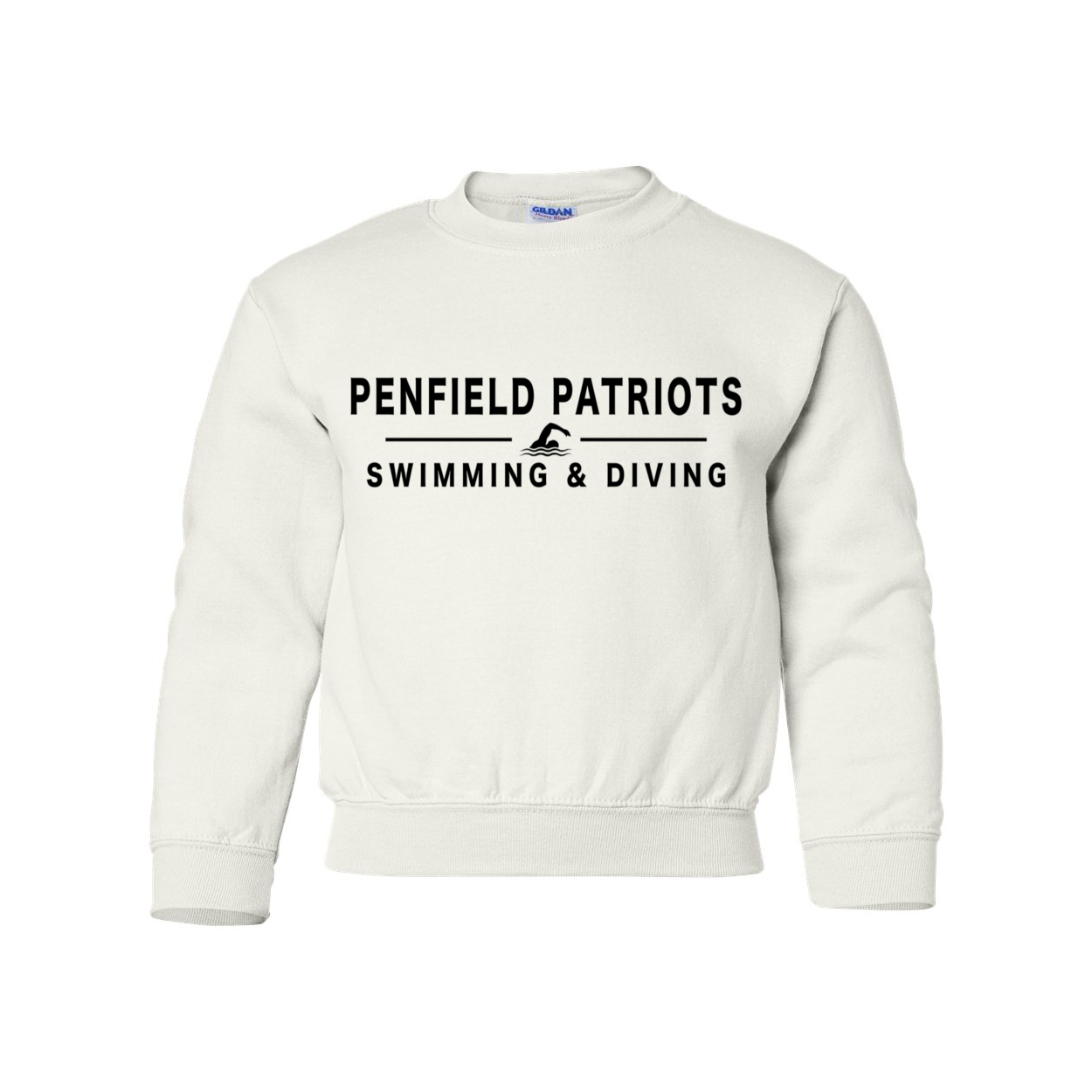 Swim and Dive Youth Crewneck Sweatshirt