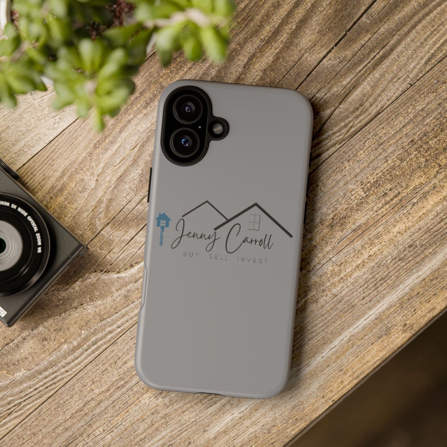Jennifer Carroll Gray Phone Case