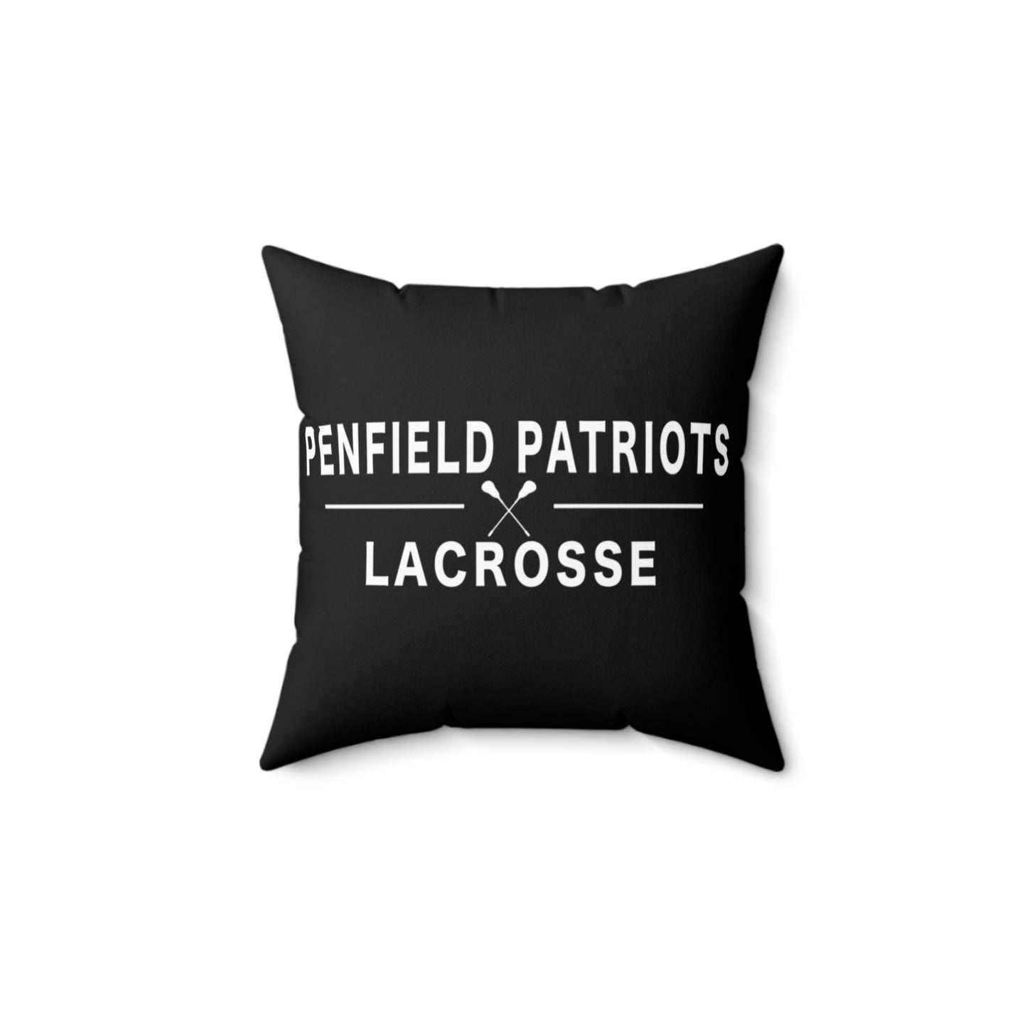Lacrosse Polyester Square Pillow