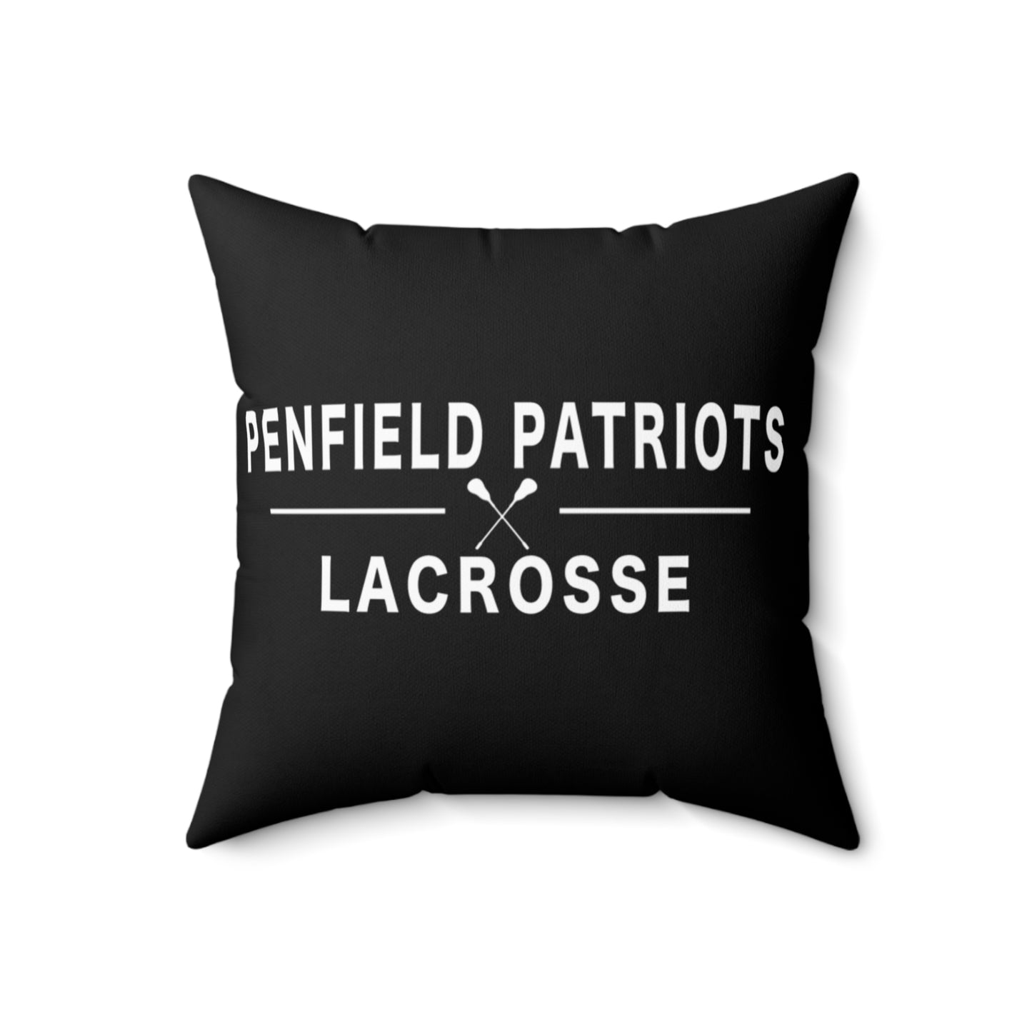 Lacrosse Polyester Square Pillow