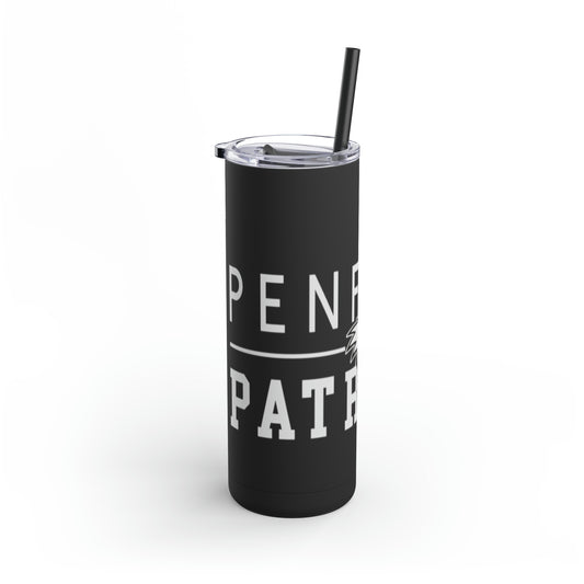 Patriots Skinny Matte Tumbler, 20oz