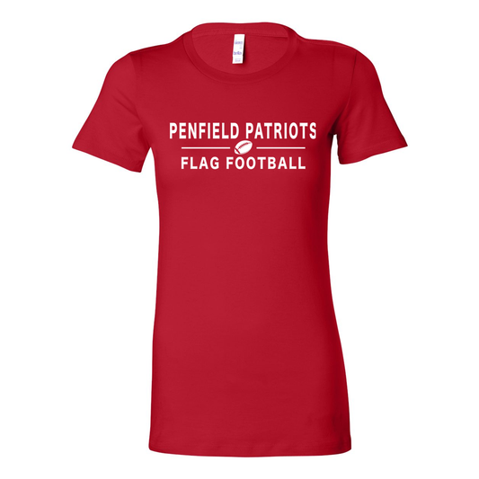 Flag Football Women's T Shirt- SLIM FIT