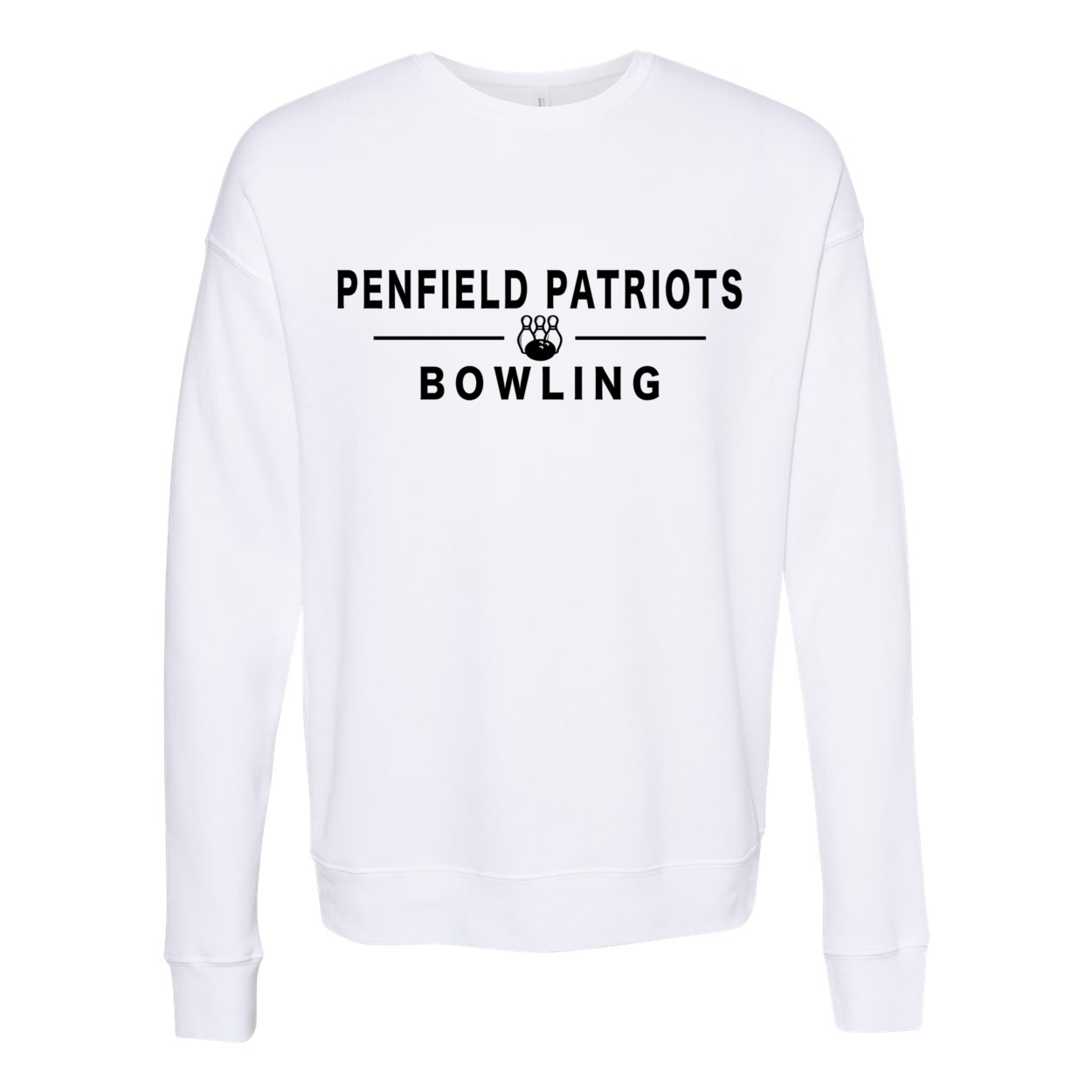 Bowling Unisex Drop Shoulder Crewneck Sweatshirt