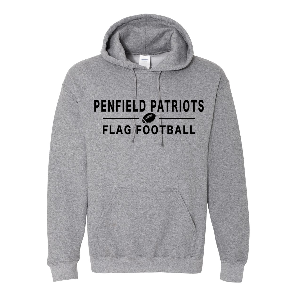 Flag Football Unisex Hoodie