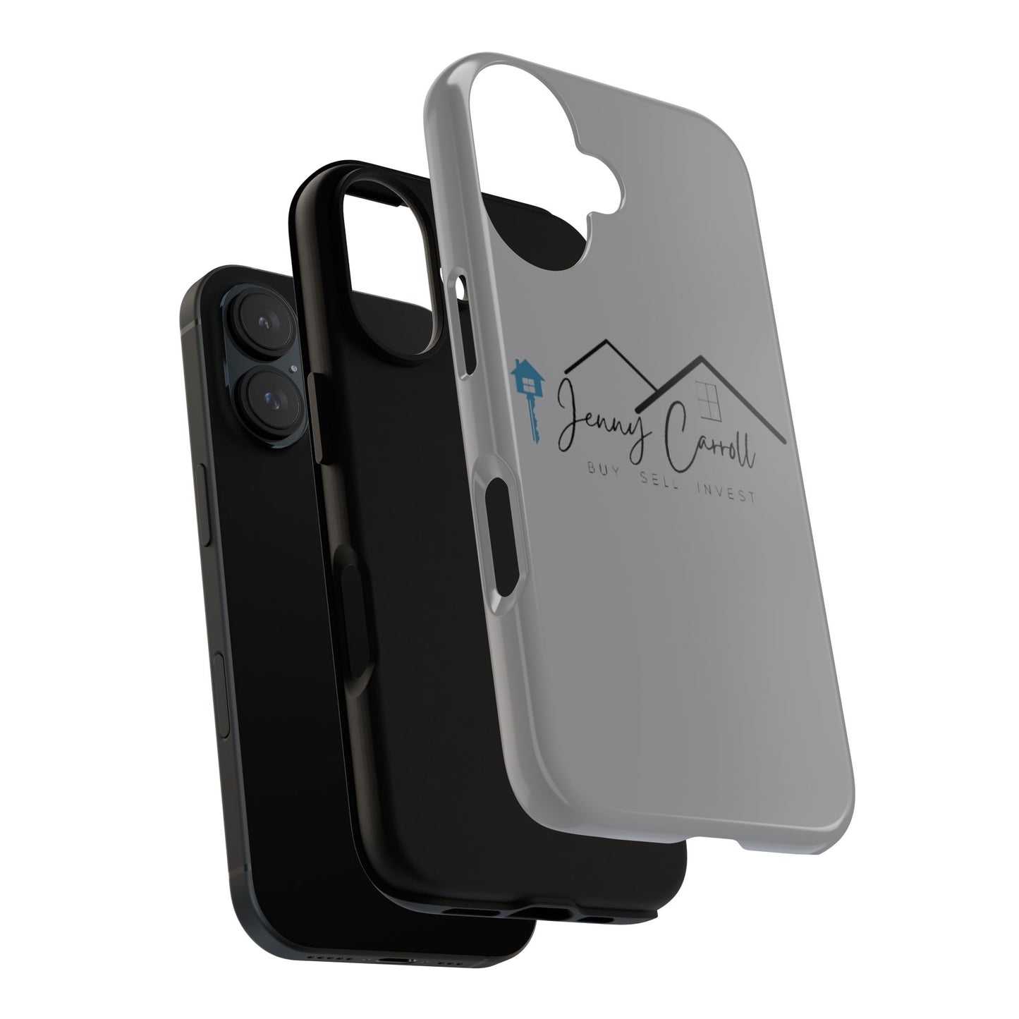 Jennifer Carroll Gray Phone Case