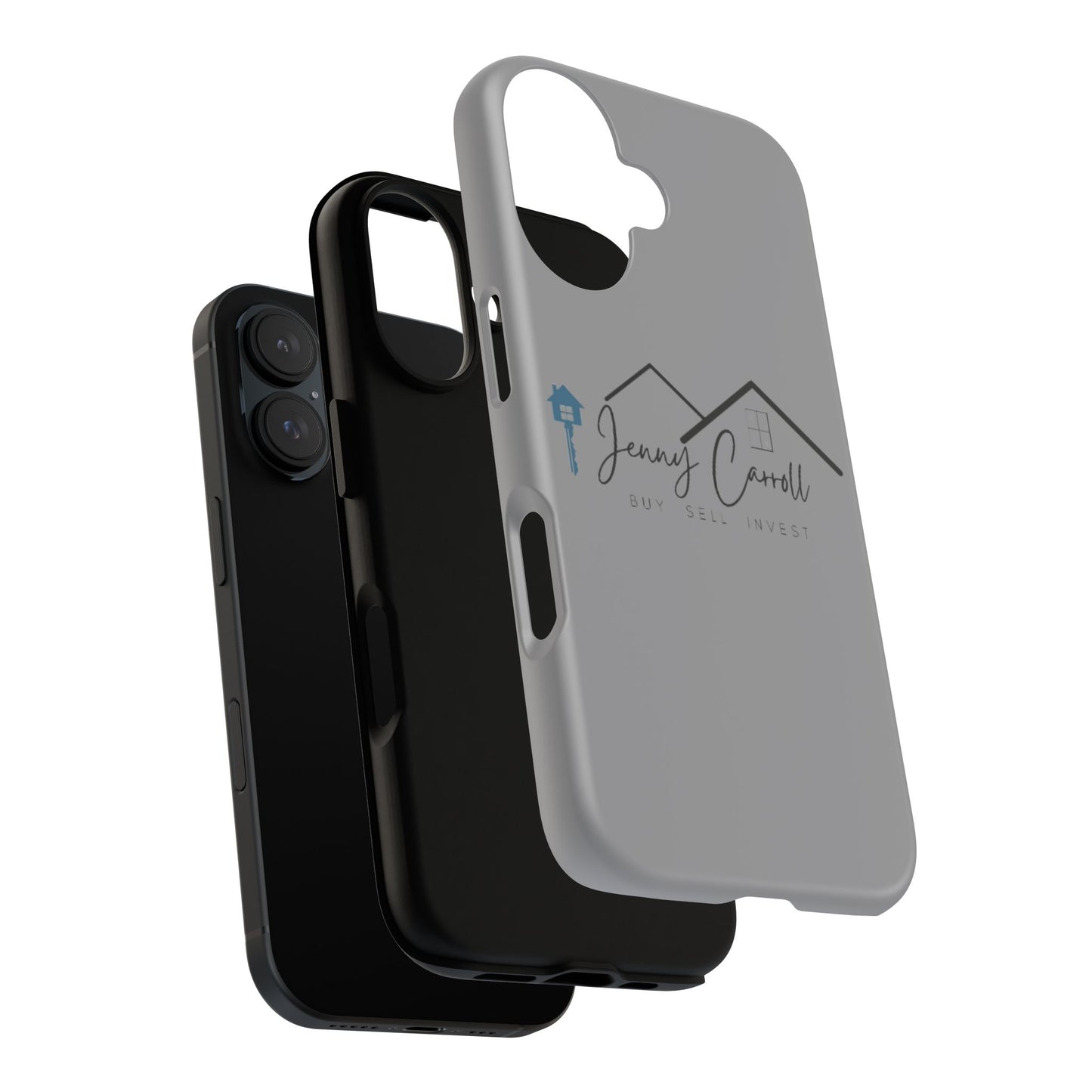 Jennifer Carroll Gray Phone Case