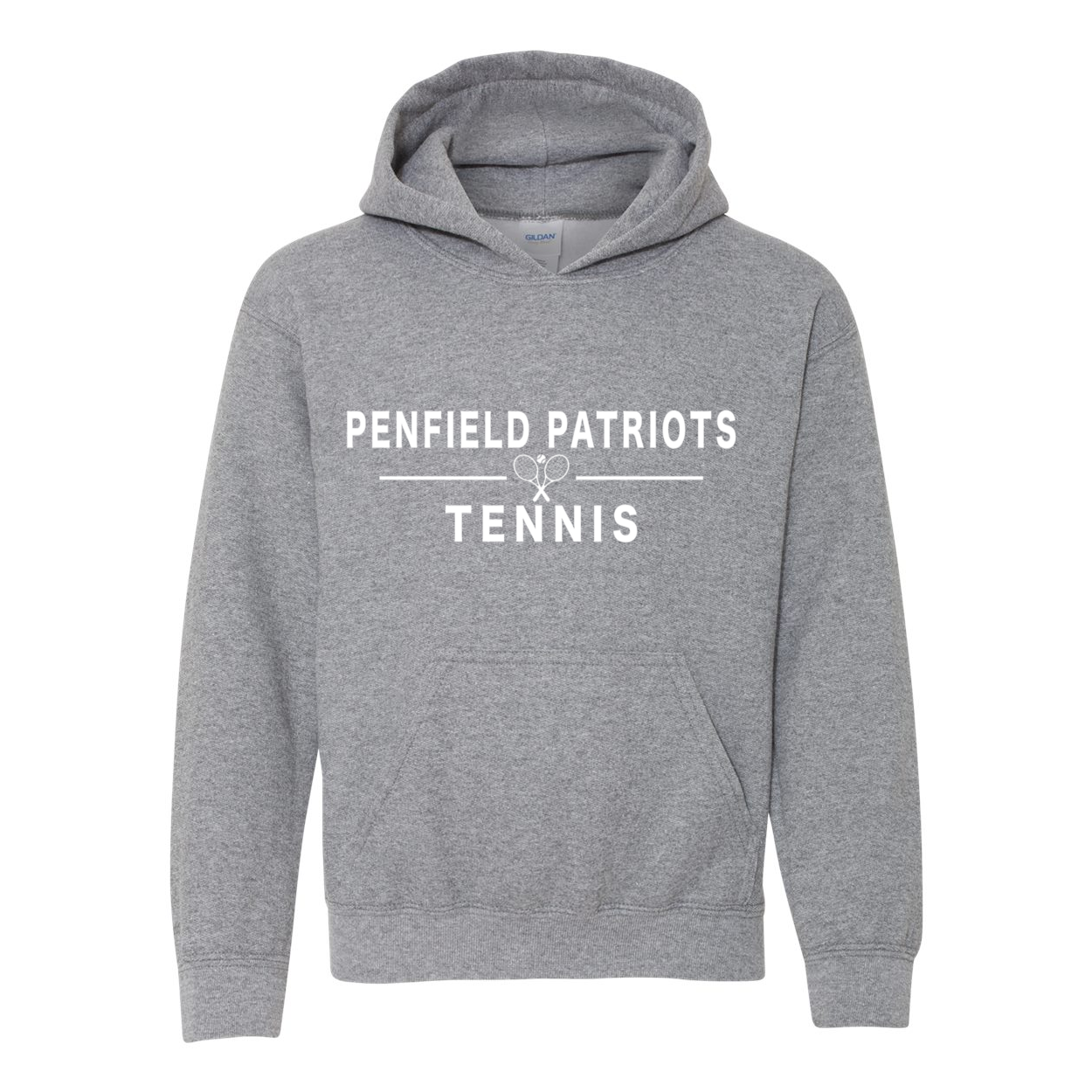Tennis Youth Hooded Sweatshirt