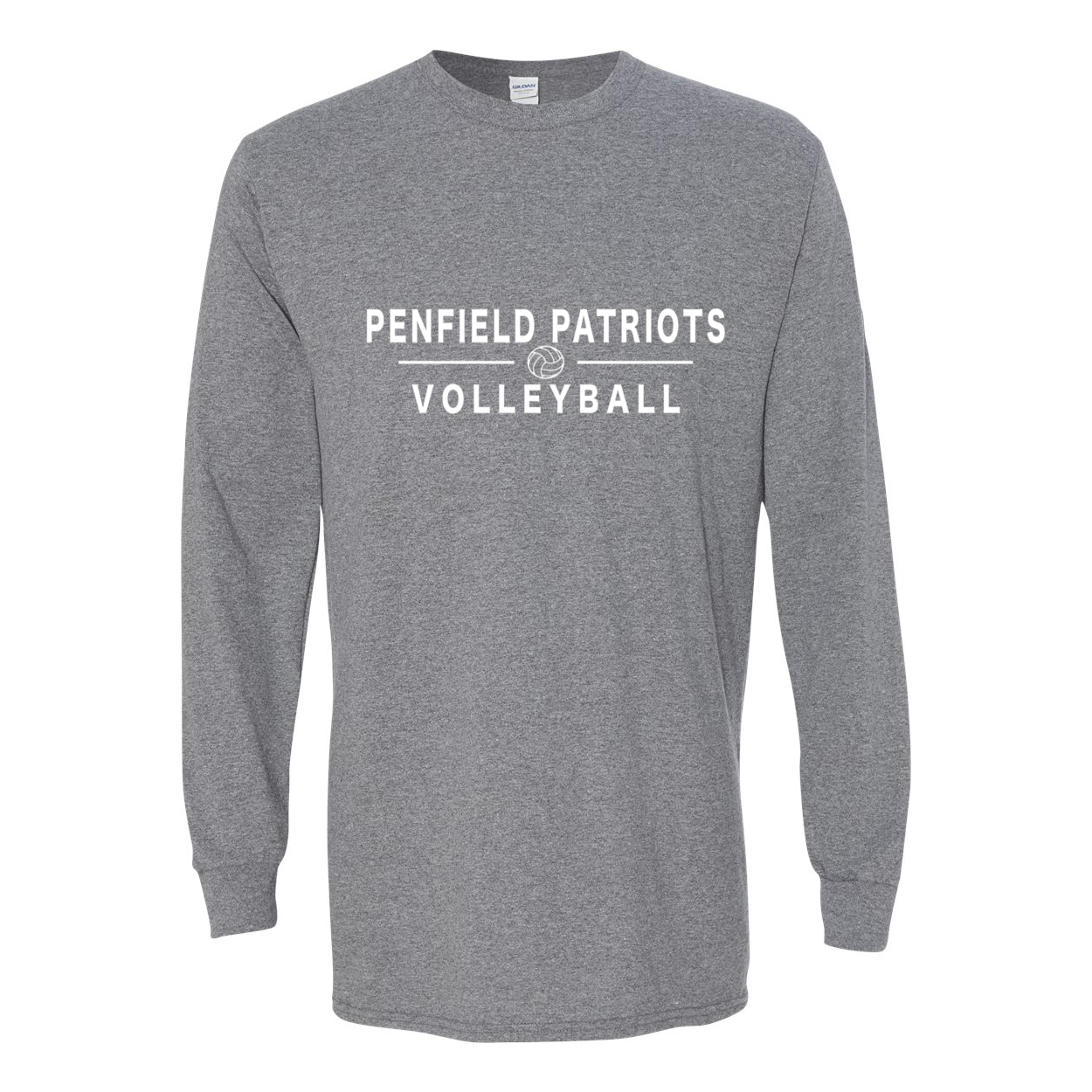 Volleyball Unisex Heavy Cotton Long Sleeve T-Shirt