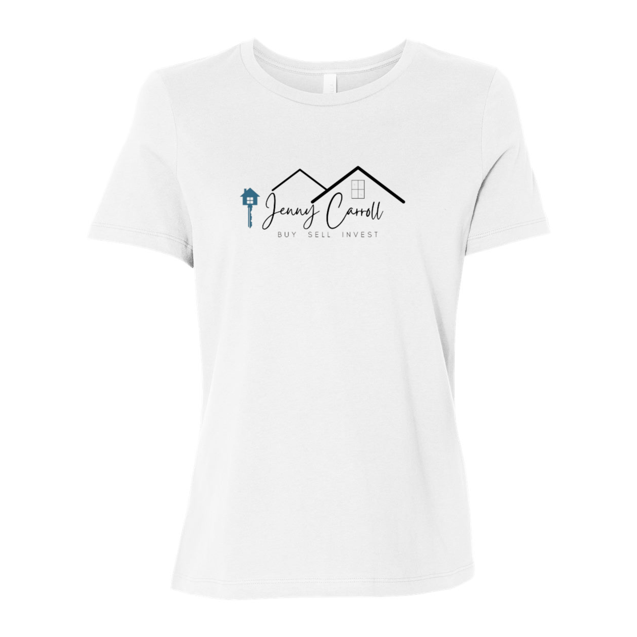 Jennifer Carroll Real Estate White Women's Relaxed Fit T Shirt