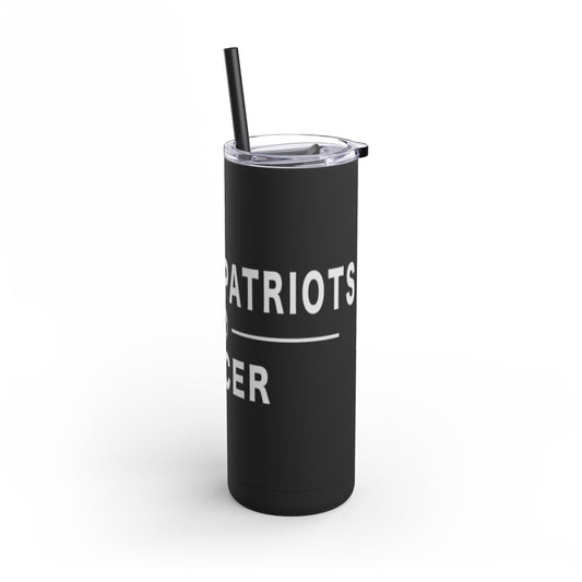 Soccer Skinny Matte Tumbler, 20oz
