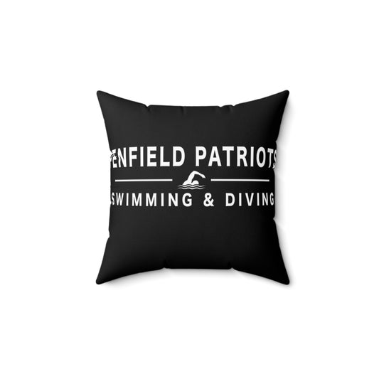 Swim and Dive Polyester Square Pillow