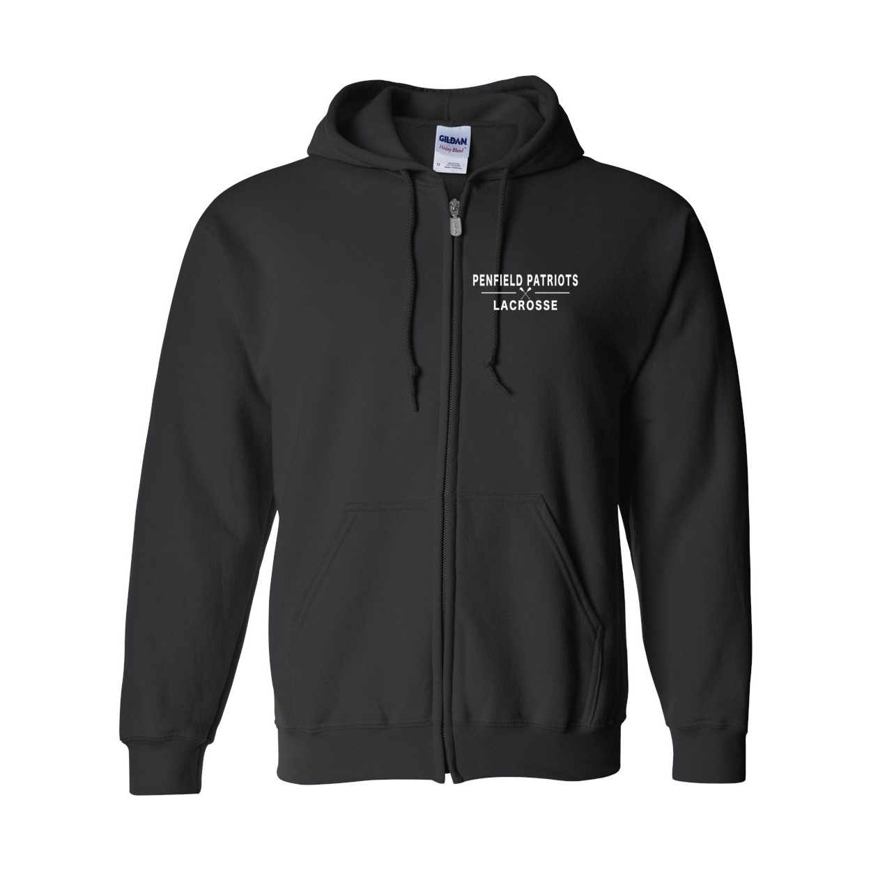 Lacrosse Unisex Full-Zip Hooded Sweatshirt