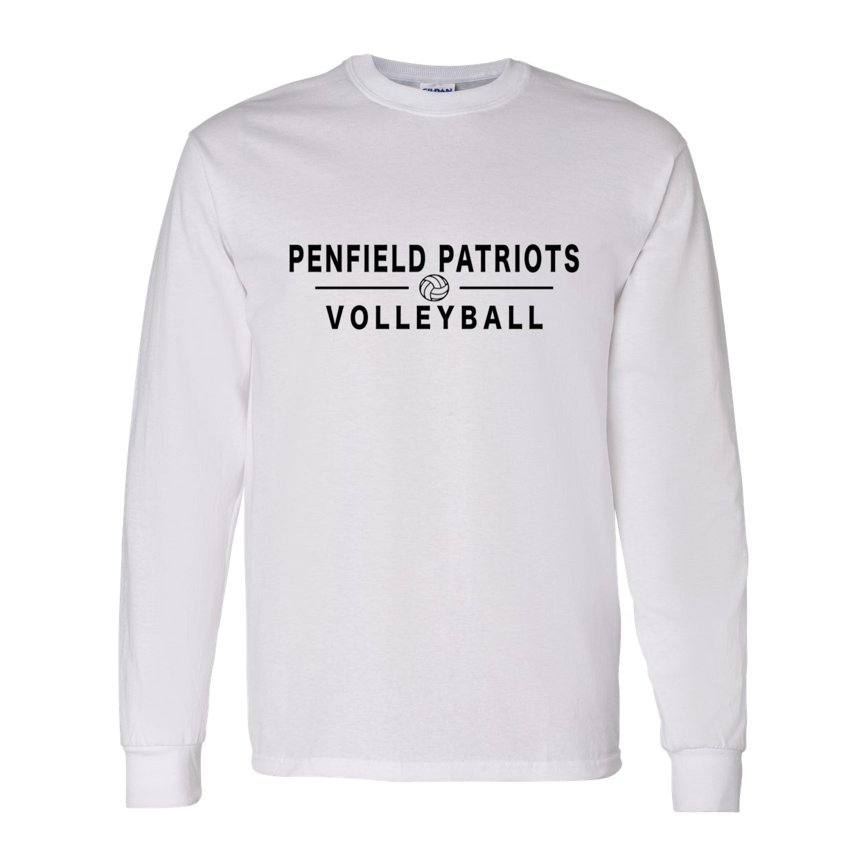 Volleyball Unisex Heavy Cotton Long Sleeve T-Shirt