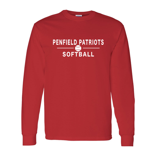 Softball Unisex Long Sleeve T-Shirt