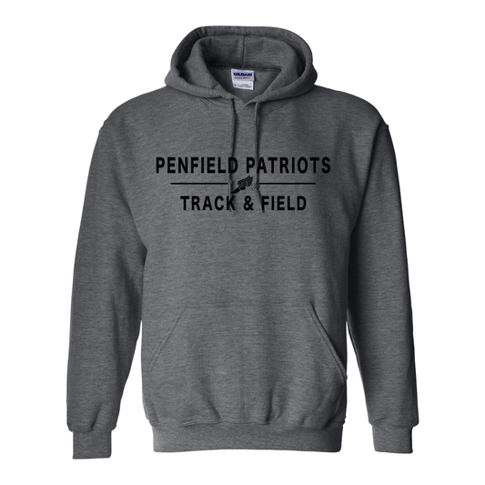 Track and Field Unisex Hooded Sweatshirt