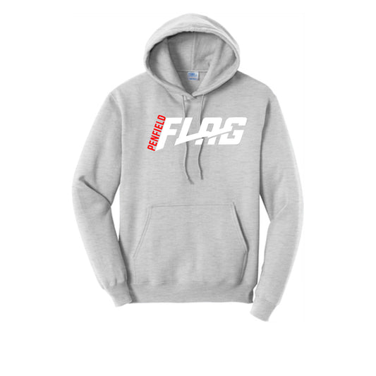 Flag Football Unisex Hooded Sweatshirt