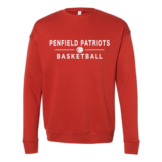 Basketball Unisex Drop Shoulder Crewneck
