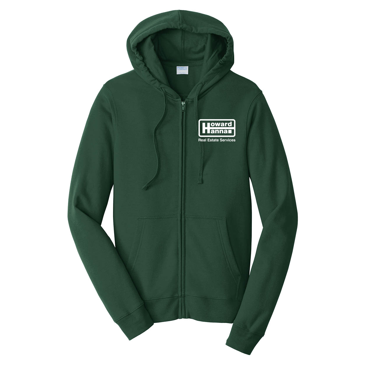 Howard Hanna UNISEX Fleece Full-Zip Hooded Sweatshirt