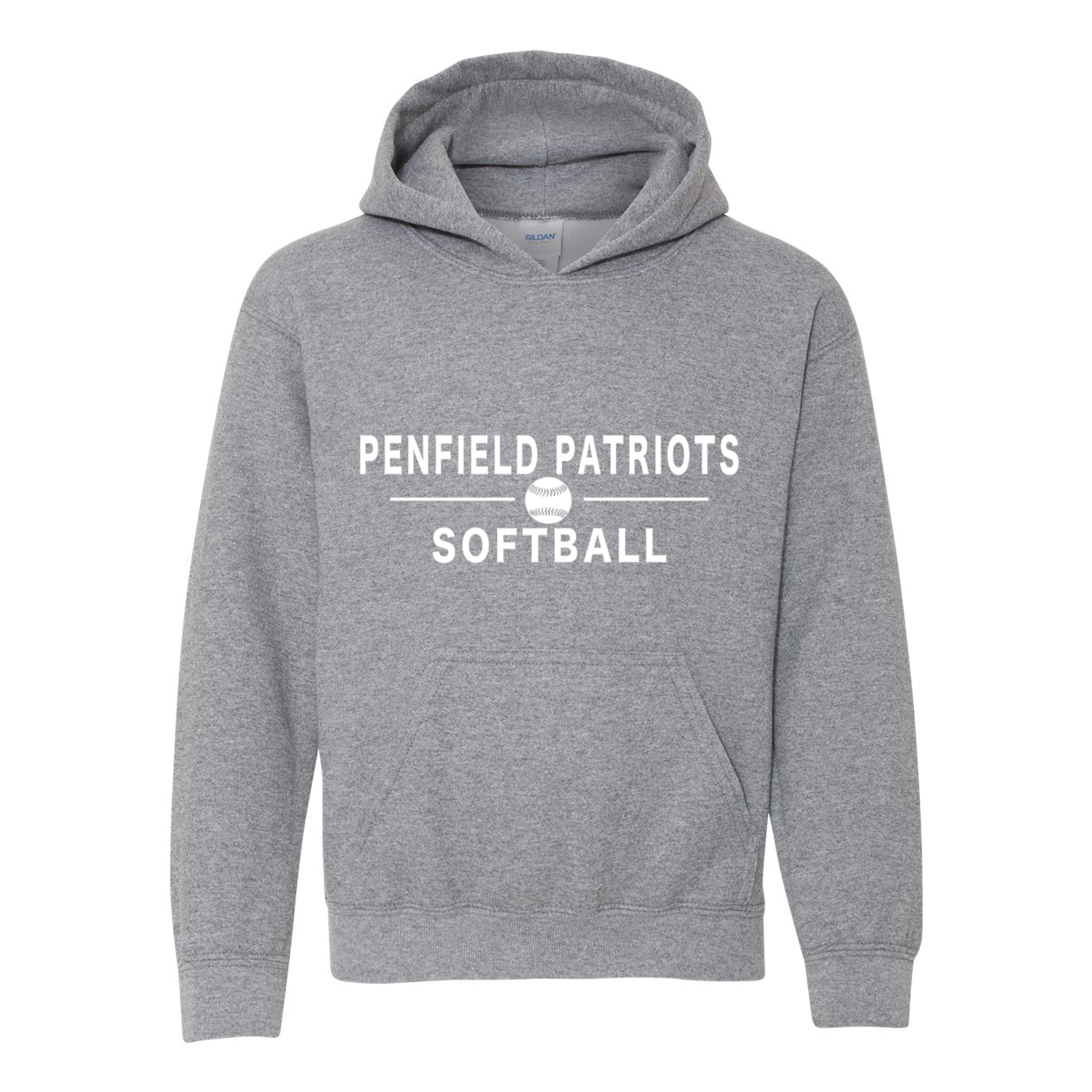 Softball Youth Hoodie