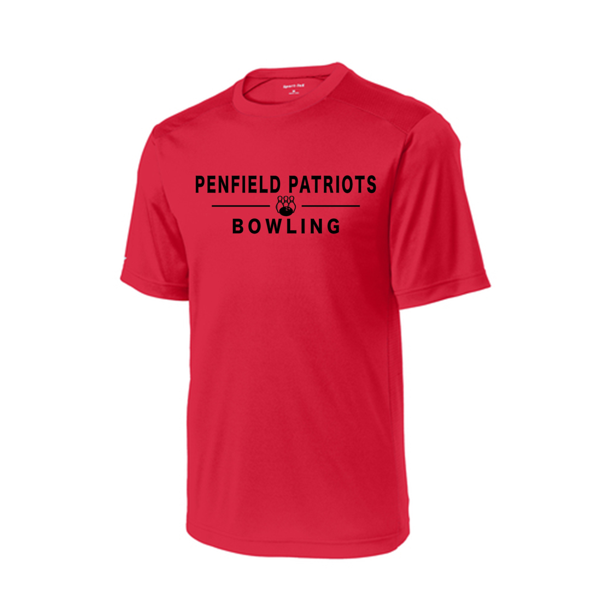 Bowling Mens Sport-Tek® PosiCharge® Elevate Tee
