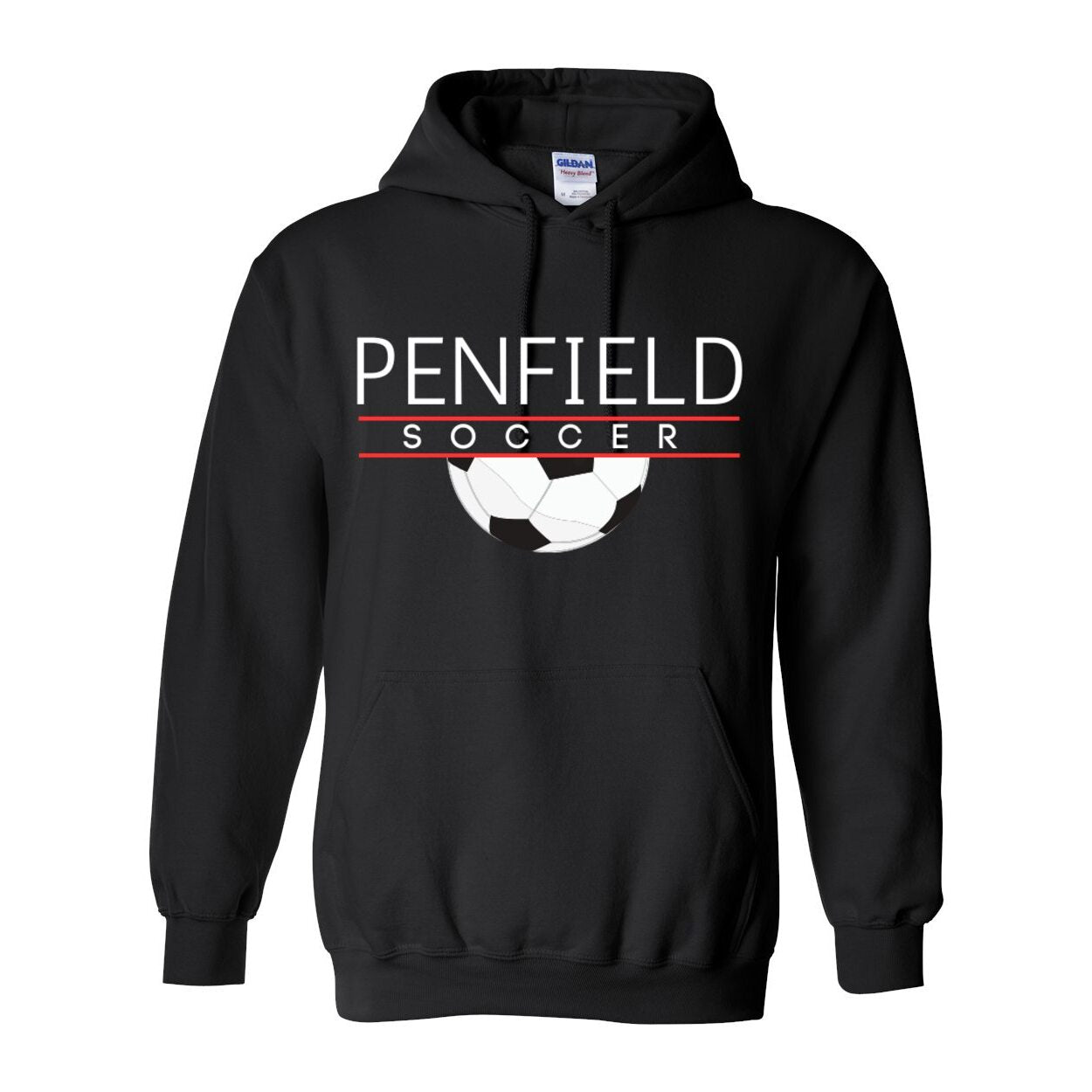Penfield Youth Soccer- ADULT HOODED SWEATSHIRT