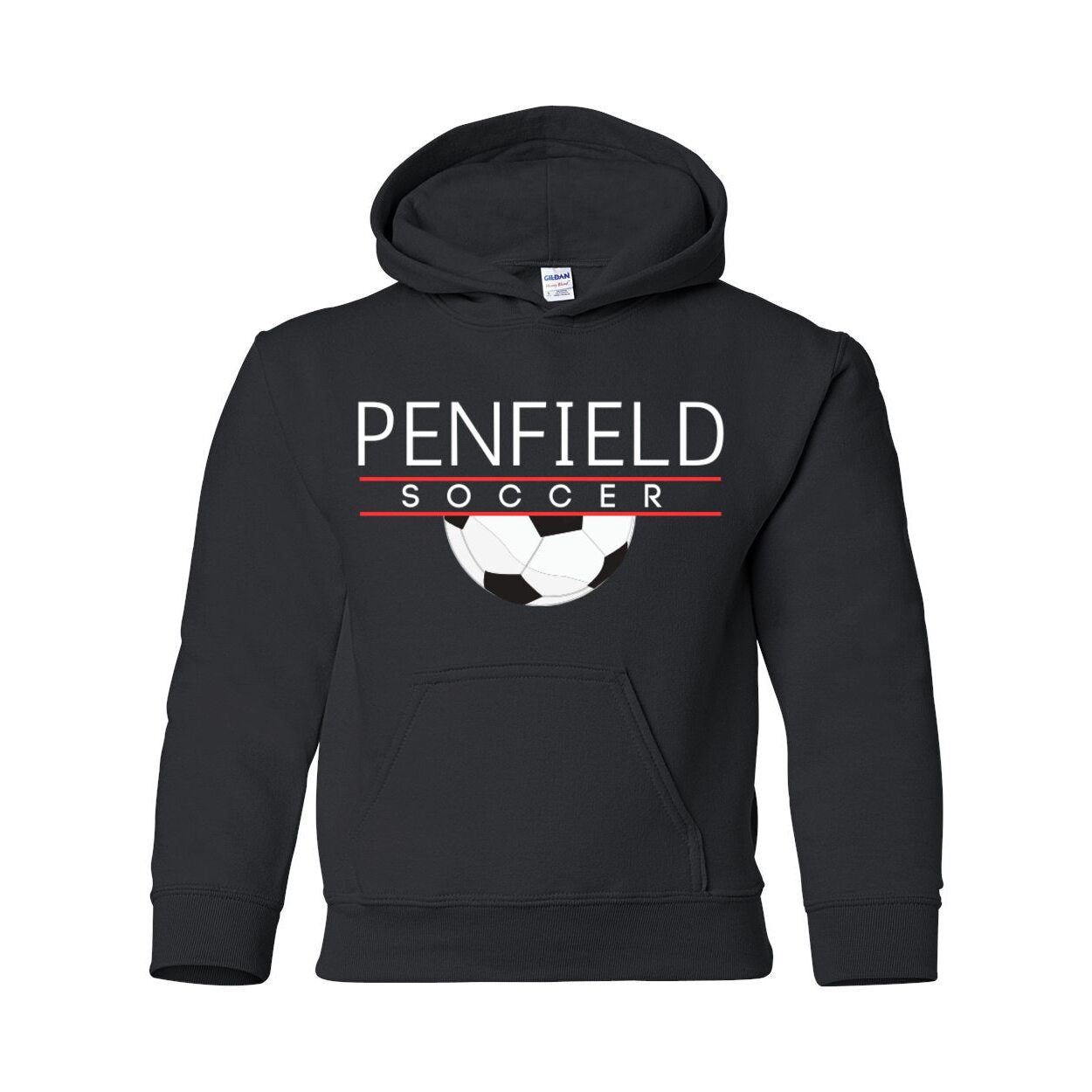Penfield Youth Soccer- YOUTH HOODED SWEATSHIRT