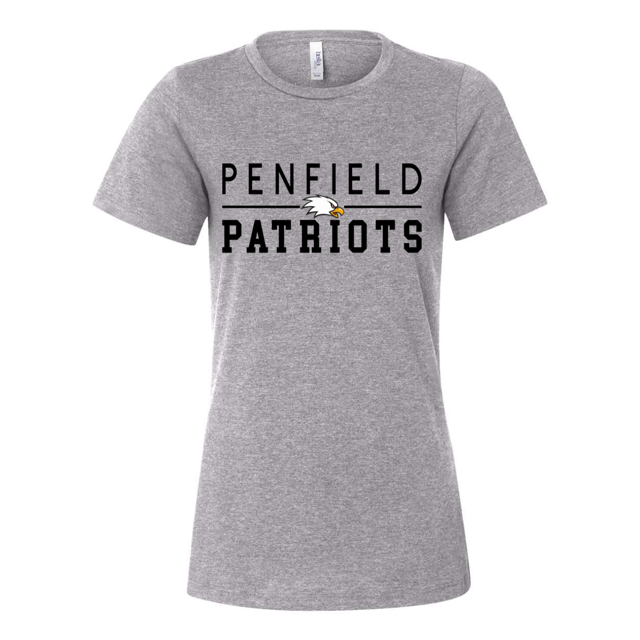 Patriots Women's Relaxed Fit T-Shirt (Bella + Canvas)