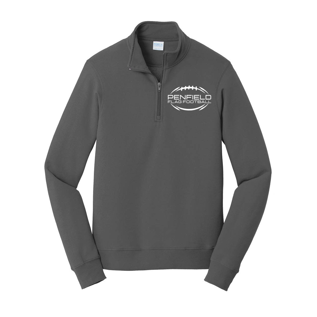 Flag Football Mens 1/4-Zip Pullover