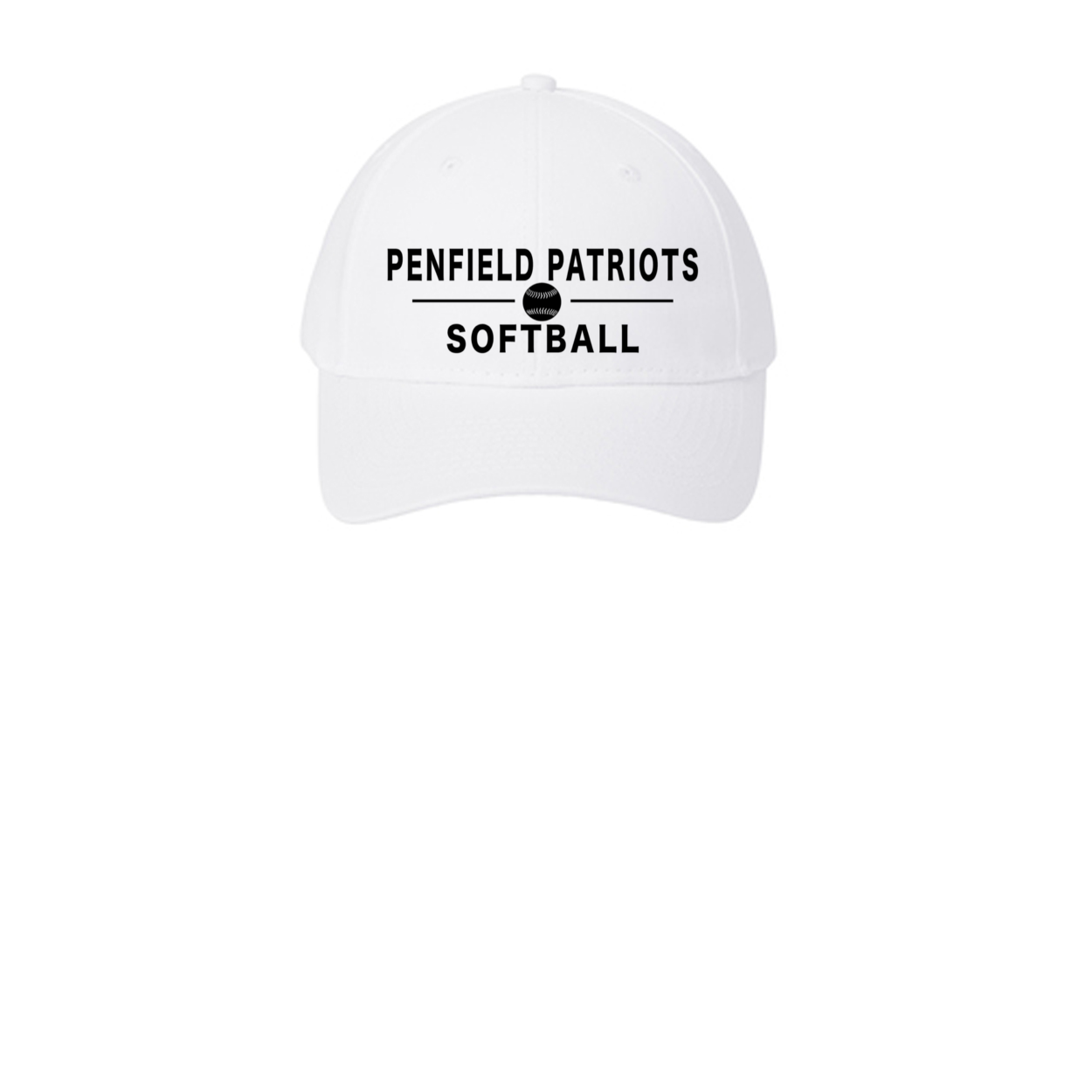 Softball Six-Panel Twill Cap