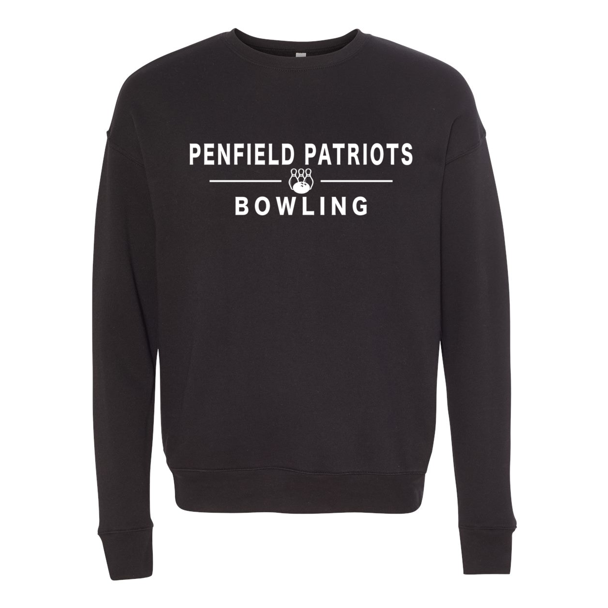 Bowling Unisex Drop Shoulder Crewneck Sweatshirt