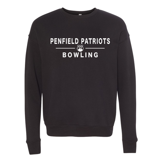 Bowling Unisex Drop Shoulder Crewneck Sweatshirt