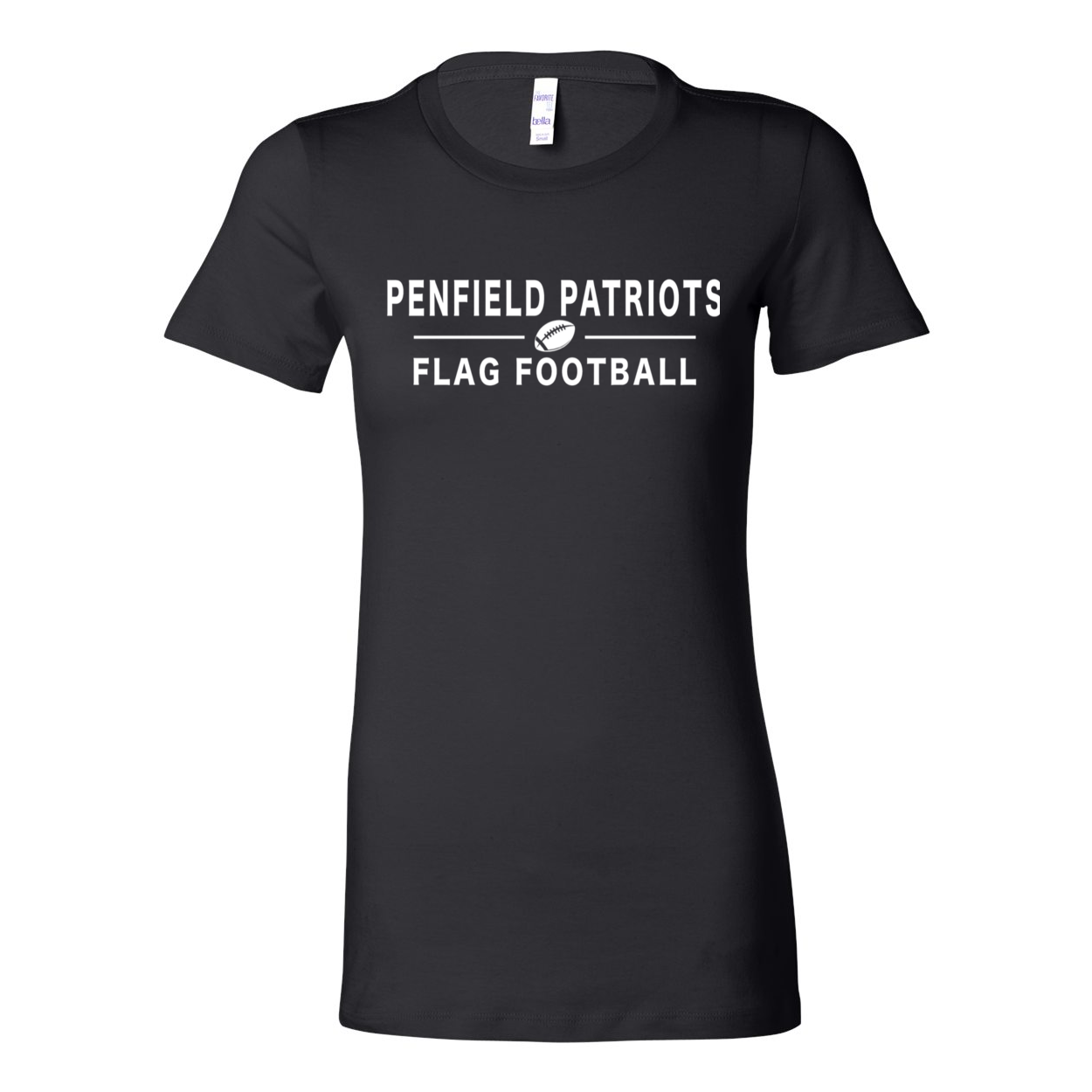 Flag Football Women's T Shirt- SLIM FIT
