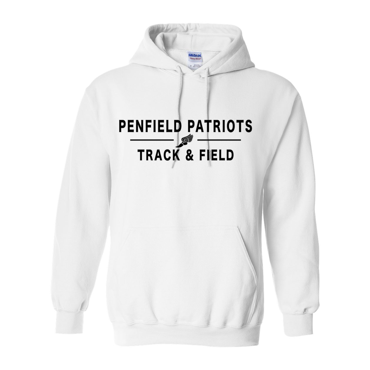 Track and Field Unisex Hooded Sweatshirt