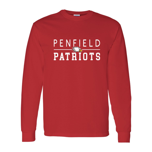 Patriots Unisex Long Sleeve Heavy Cotton T Shirt