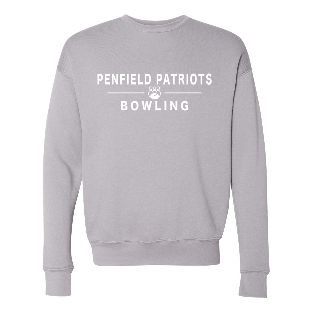 Bowling Unisex Drop Shoulder Crewneck Sweatshirt