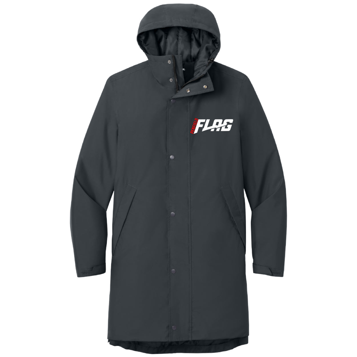 Flag NFL Logo Waterproof Insulated Sideline Parka