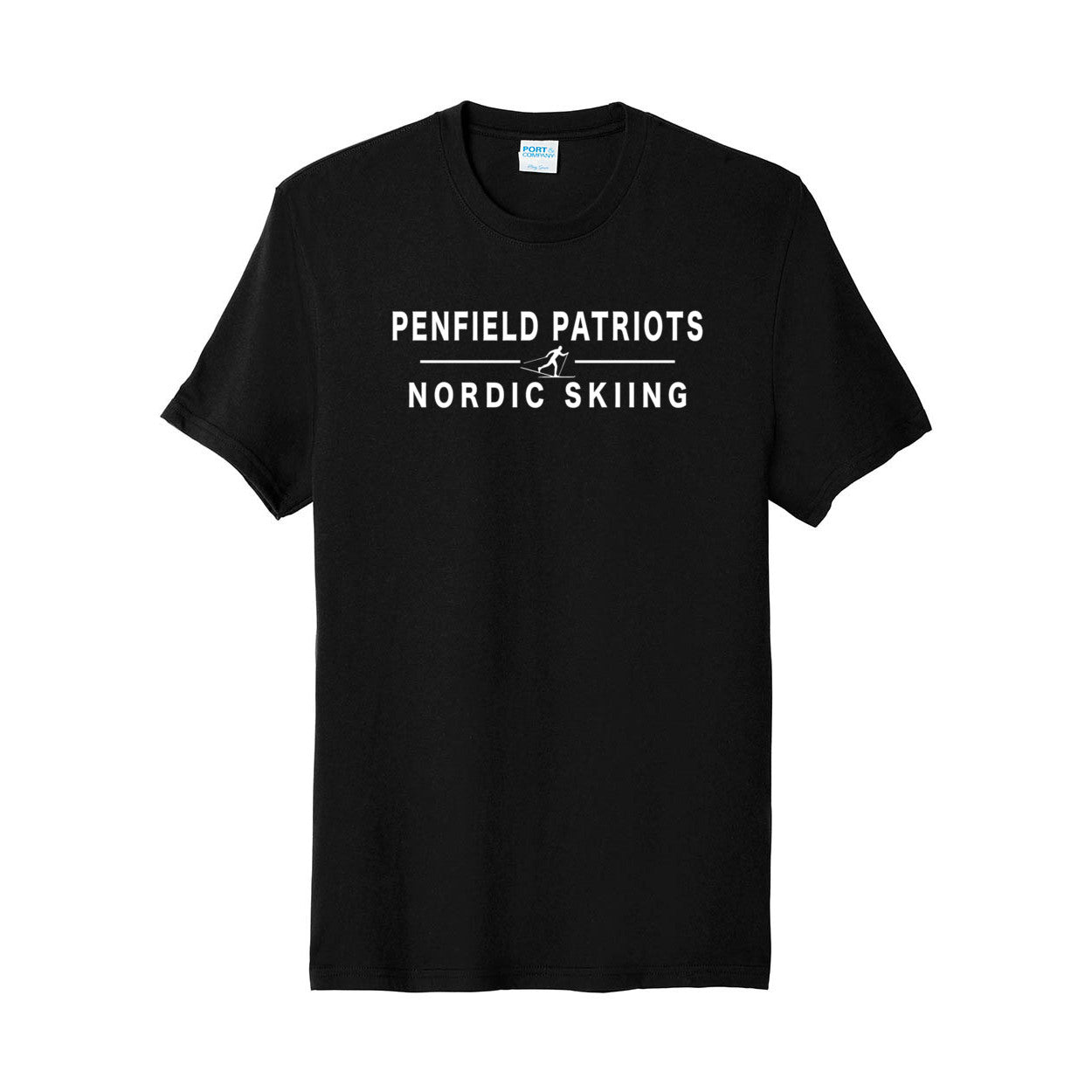 Nordic Skiing Unisex Cotton T-Shirt