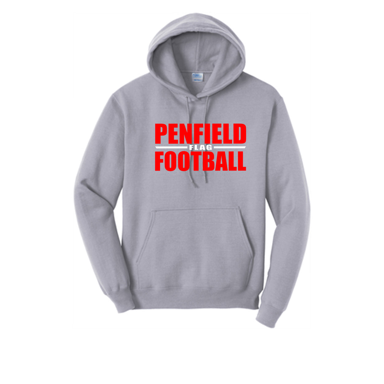 Flag Football Unisex Hooded Sweatshirt
