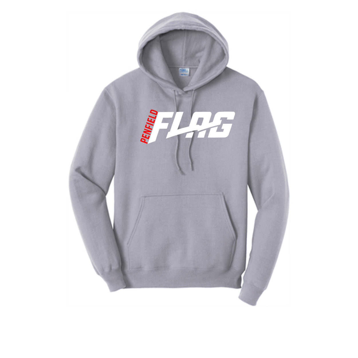 Flag Football Unisex Hooded Sweatshirt