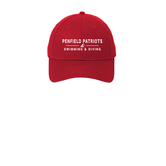 Swim and Dive Six-Panel Twill Cap