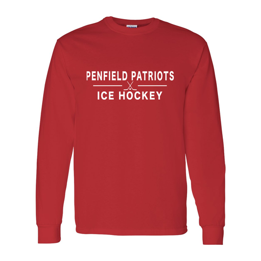Ice Hockey Unisex Long Sleeve T-Shirt