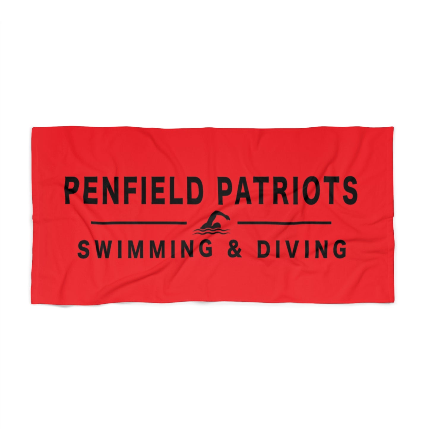 Swim and Dive Beach Towel