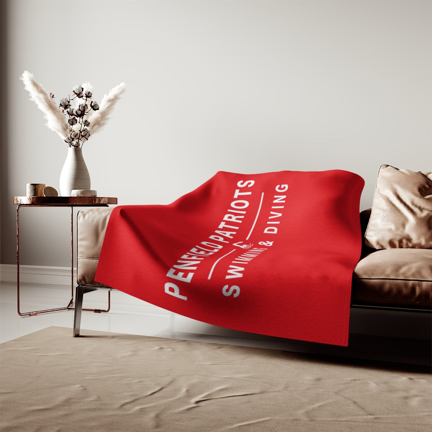 Swim and Dive Sweatshirt Blanket
